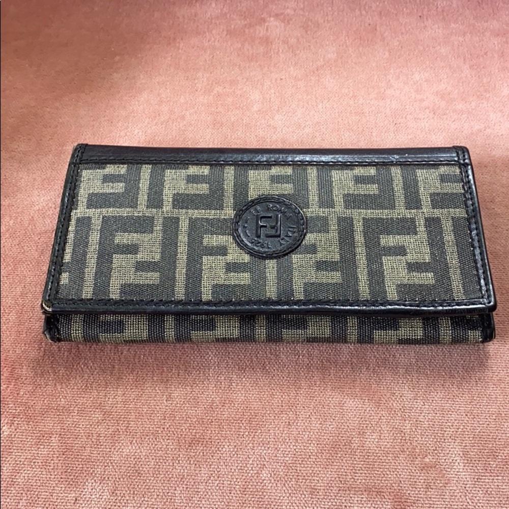 Authentic Fendi Monogram Wallet
